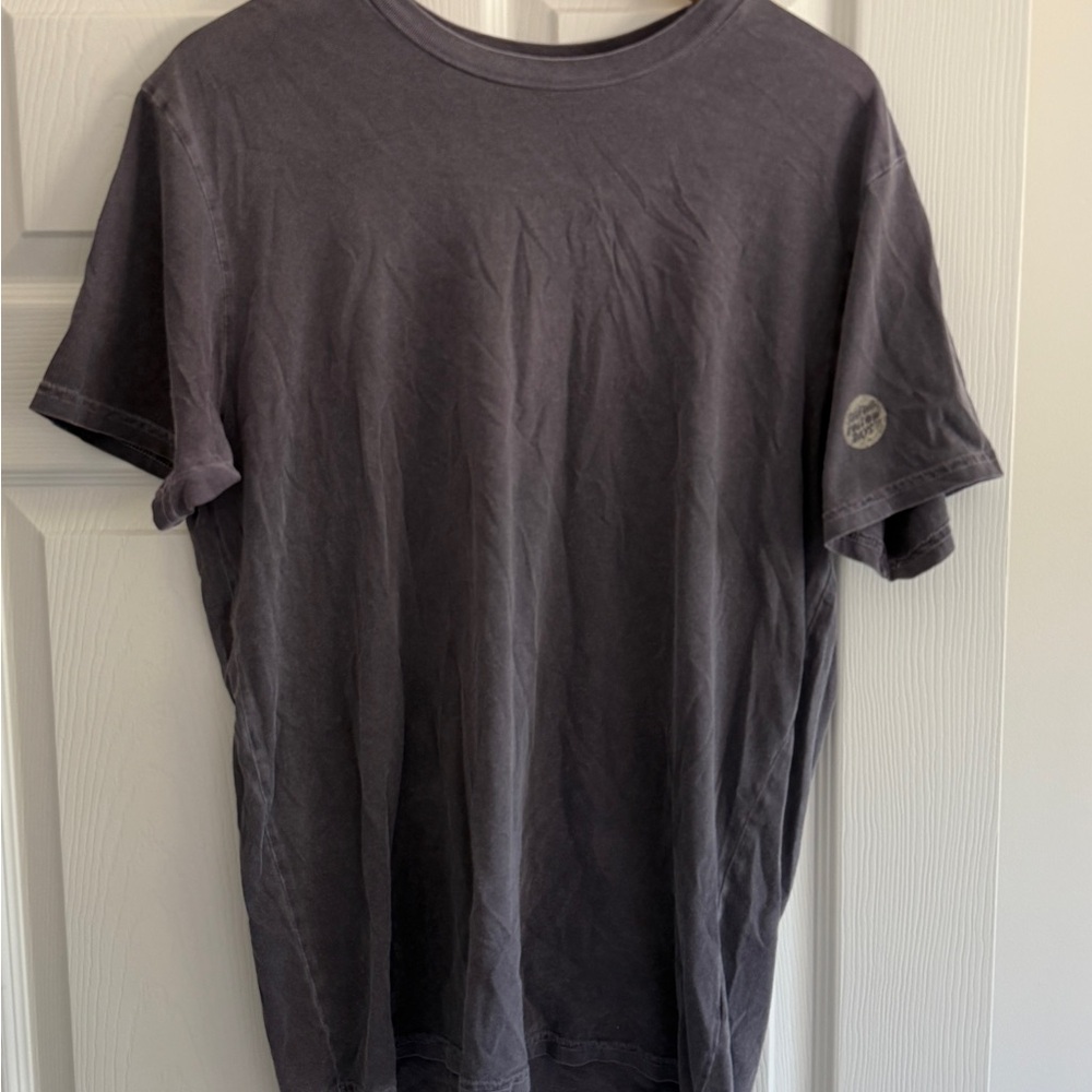 Outerknown Dark Purple Short Sleeve Tee